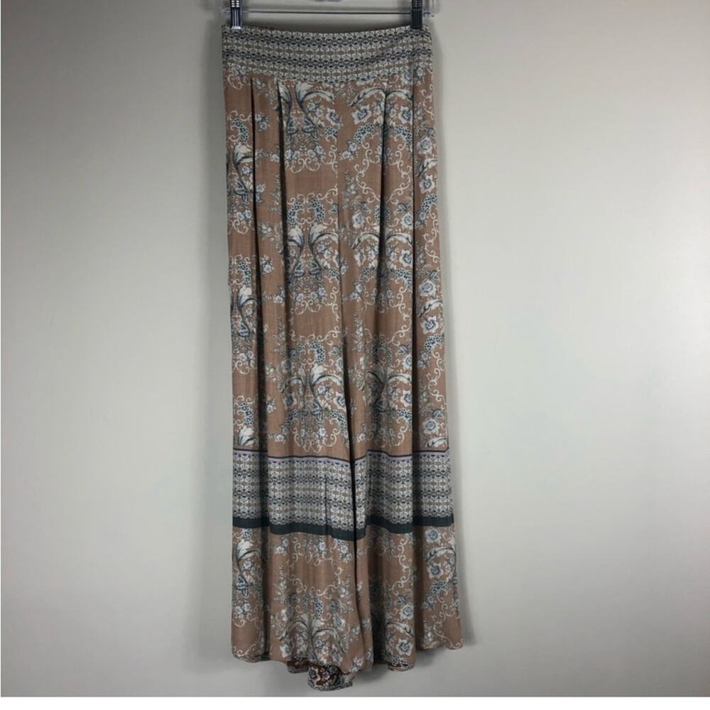 Anthropologie Otis and MacLain Florence bohemian printed wide leg pants